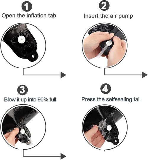 Black Giant Number 1 Balloon by [Brand Name] - 40 Inch First Birthday Decoration for Boys & Girls
