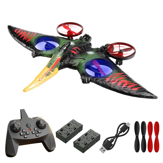 jaming Pterodactyl Drone Dragon Toys Rc Airplanes for Kids and Adults Easy to Flying Dinosaur Toys Remote Controlled Aircraft for Beginners Hobby RC Plane Toys Birthday Gifts for Boys 8-12