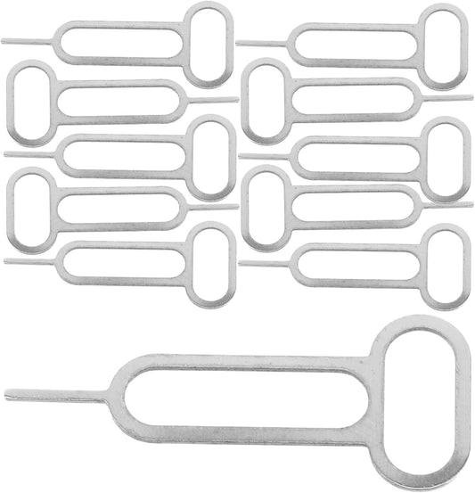 300pcs Kichvoe Sim Card Ejector Tool Mobile Phone Card Pin Remover Universal Sim Pin Needle for Smartphone Tray Removal