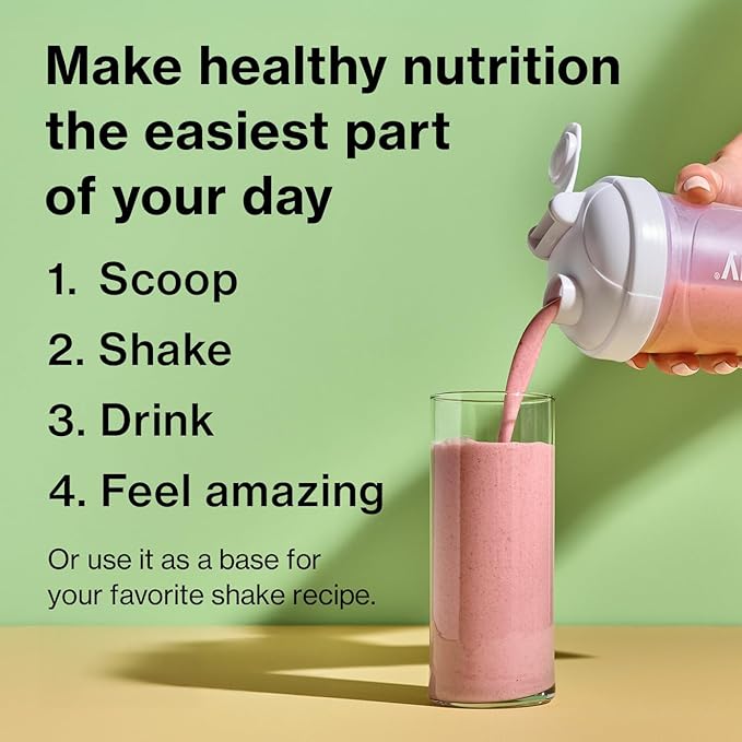 Shakeology 0g Added Sugar Plant Based Protein Powder Blend, Gluten-Free Shake with Vitamins and Minerals ??Helps Support Healthy Weight Loss, Lean Muscle, Gut Health ??Chocolate, 30 Servings