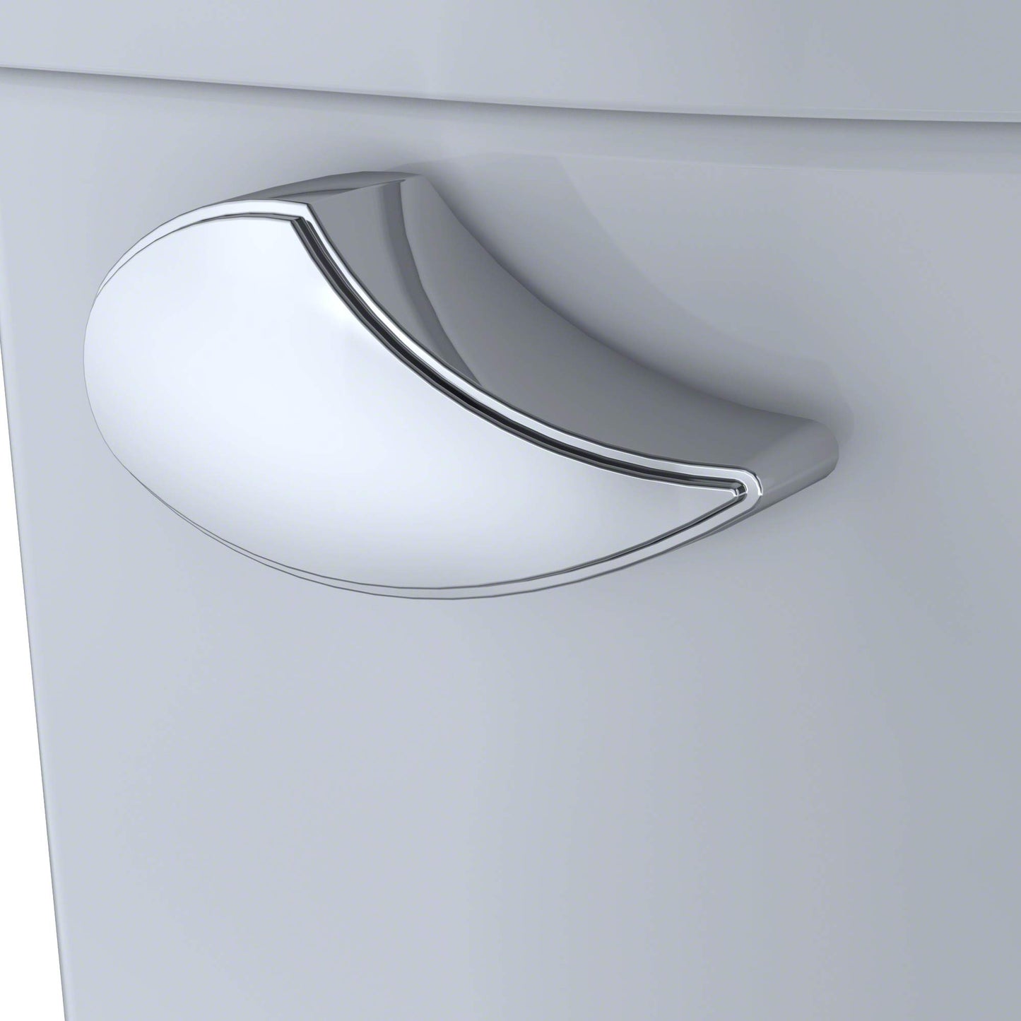 TOTO® EntradaTM Two-Piece Round 1.28 GPF Universal Height Toilet, Cotton White - CST243EF#01