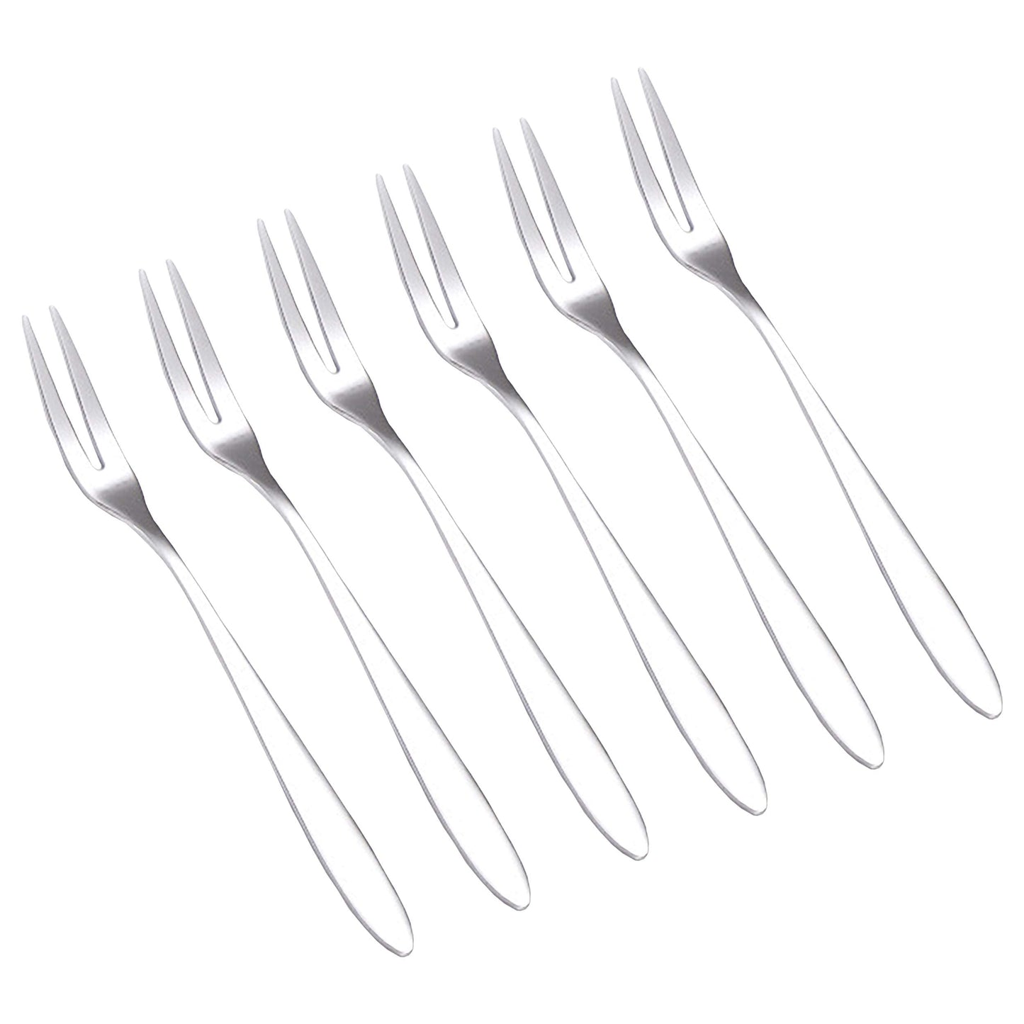 6Pcs Professional Escargot Forks, Mini Forks for Oyster and Shellfish, Appetizers Tasting Forks, Cocktail Fruit Forks