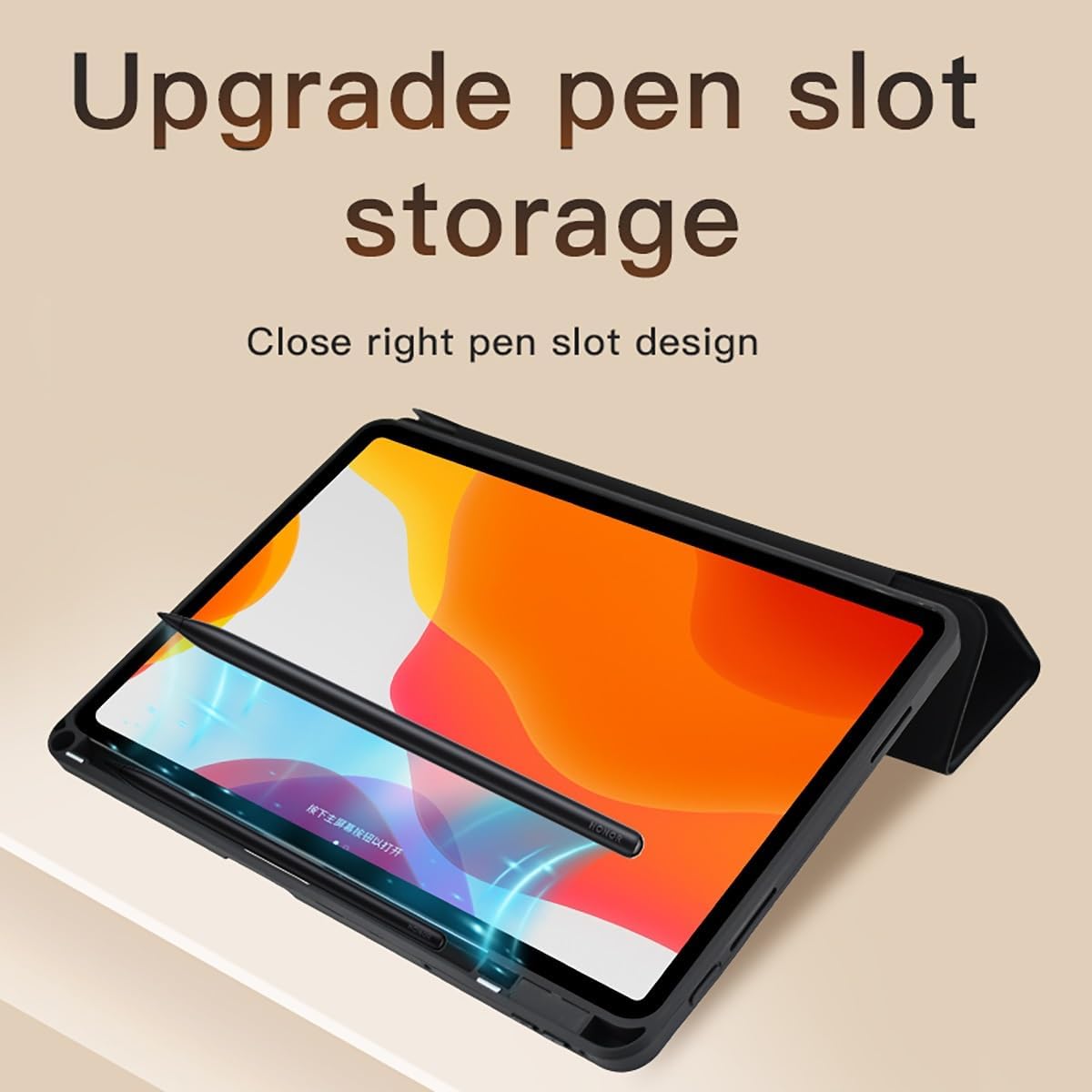 FXYJBNJKLV 11 2023 Anti-Yellowing Tablet Cover for Huawei Matepad Smart Tablet Cover Case,Slim Protective Folio