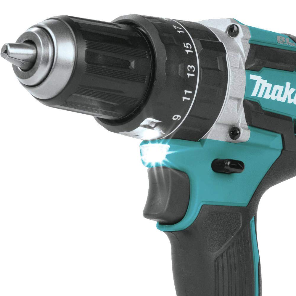 Makita XPH12Z 18V LXT Lithium-Ion Compact Brushless Cordless 1/2" Hammer Driver-Drill, Tool Only