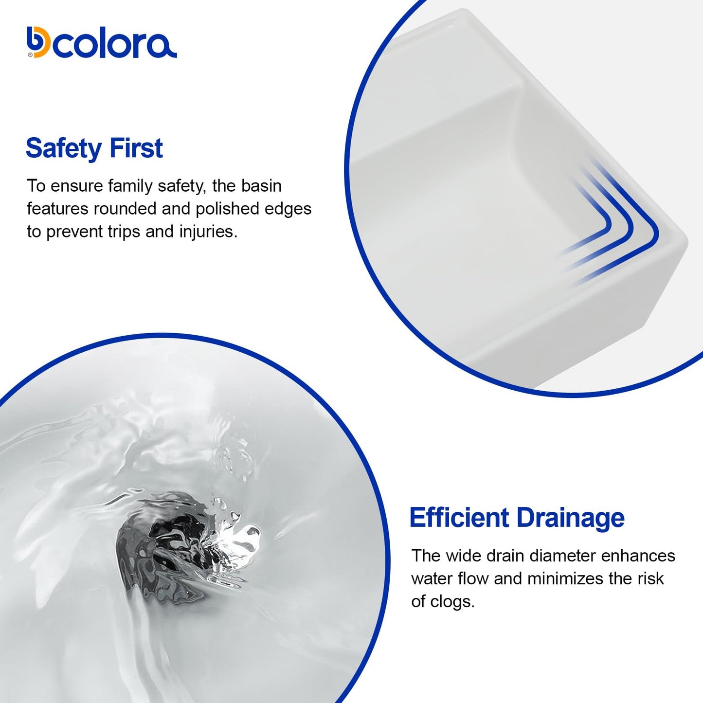 Dcolora 21 In. White Wall Mounted Bathroom Sink, Rectangular Ceramic Wall Hung Sink with Black Faucet & Towel Rack, Space-Saving Basin for Small Bathrooms #DC-SFDOE00089