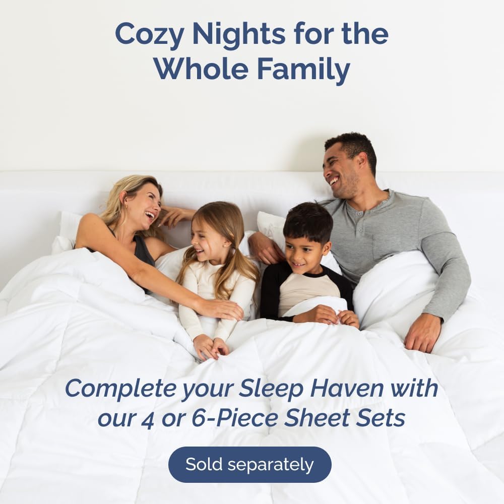 Queen Pillow Cases by [Brand Name] - Ultra Soft Hotel Quality Covers | Wrinkle-Free & Fade Resistant - Navy Blue, Set of 2