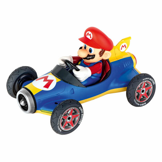 Carrera 181066 RC Official Licensed Kart Mach 8 Mario 1: 18 Scale 2.4 Ghz Remote Radio Control Car with Rechargeable Lifepo4 Battery - Kids Toys Boys/Girls