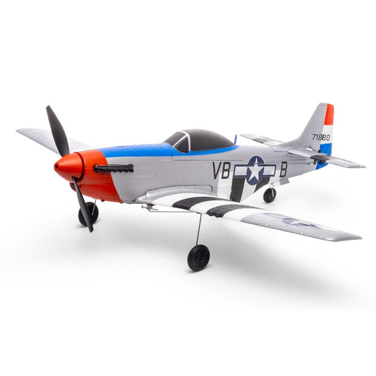 HobbyZone RC Airplane P-51D 450mm RTF (Battery and Charger Included) HBZ-1251