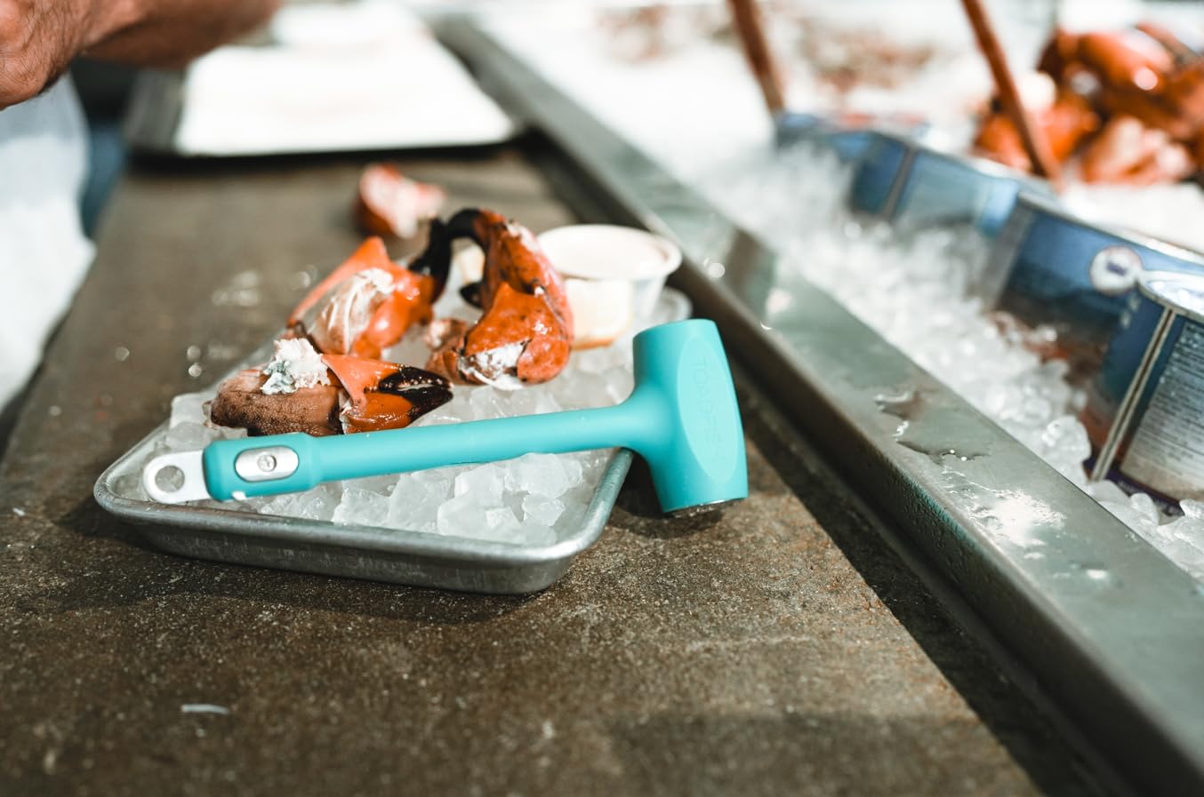 Stone Crab Mallet - Toadfish - Blue Crab, King Crab, Stone Crab Mallet - Crab Meat Picker