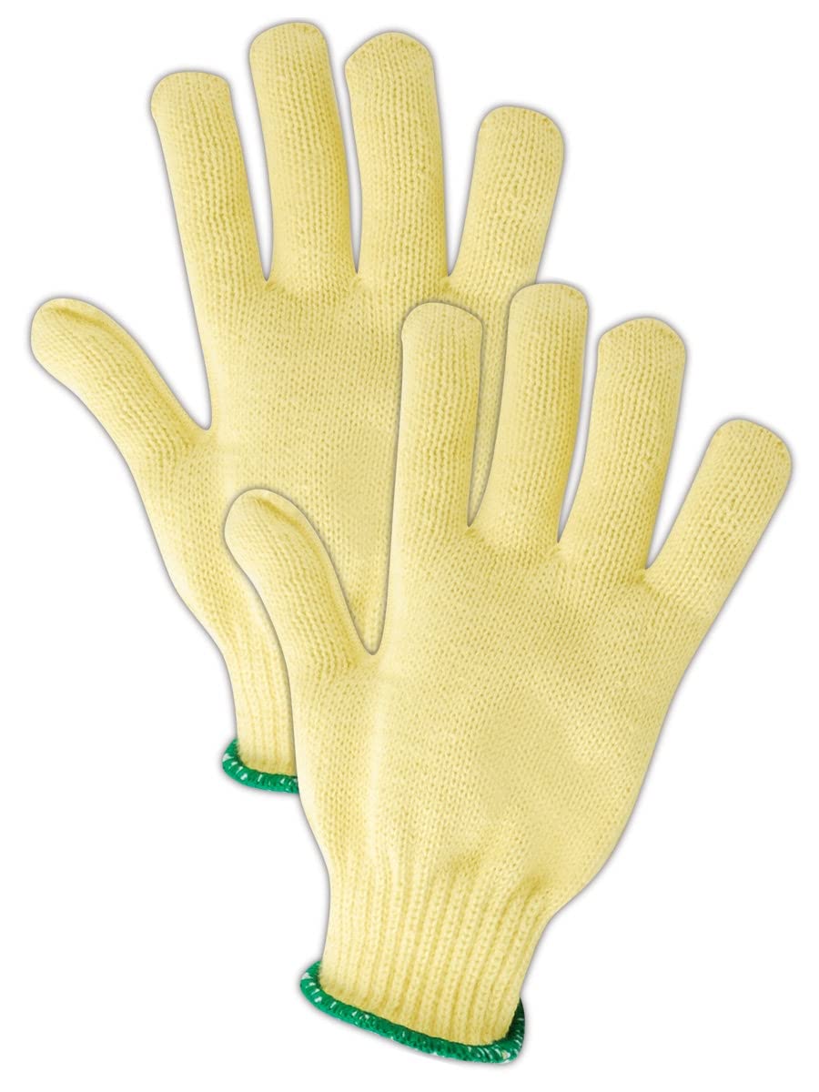 MAGID Cut Master 590KVT Kevlar Gloves with Reinforced Thumb Crotch - Cut Level 4, Large