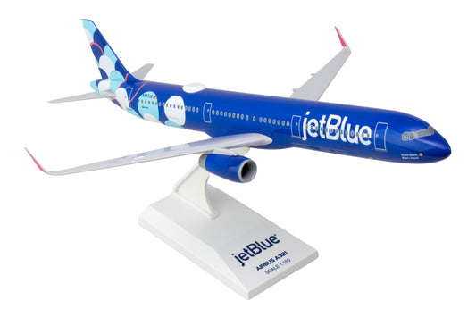 Daron jetBlue A321 Balloons 1/150 Injection-Molded Plastic Collectible Airplane for Kids Ages 14+