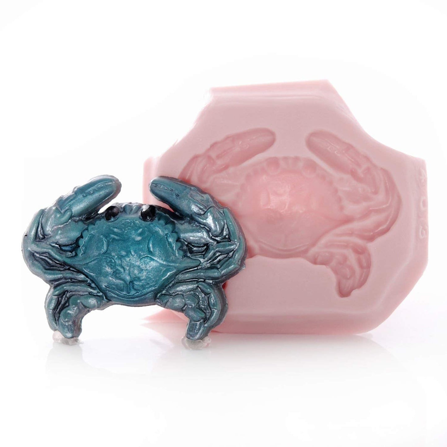 Crab Silicone Mold Food Safe Fondant Chocolate Candy Resin Polymer Clay Craft Mold