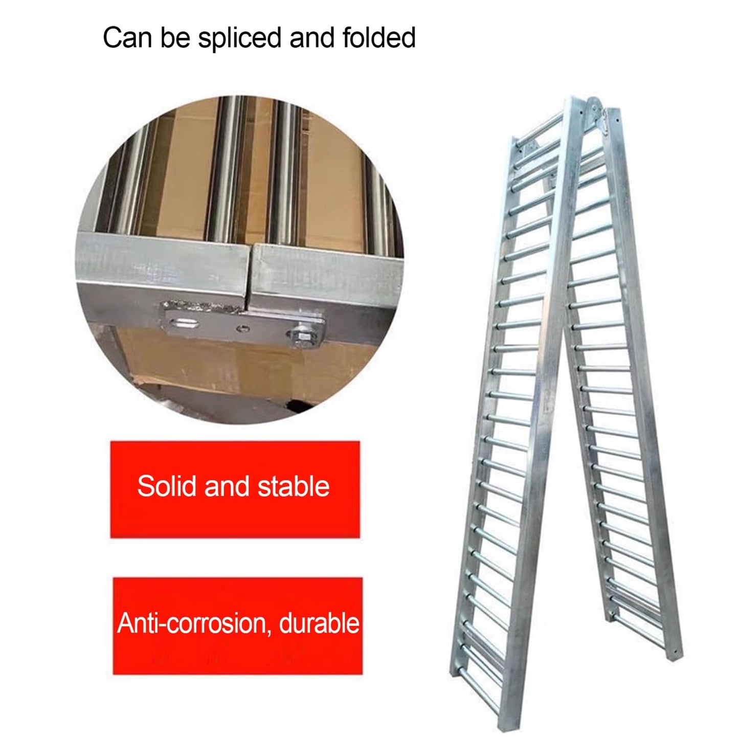 Light-Duty Gravity Roller Conveyor - Unpowered 2.5cm Galvanized Steel Rollers for Portable Warehouses & Factories, Ideal for Bucket Box Unloading (Silver, 40cm Width)
