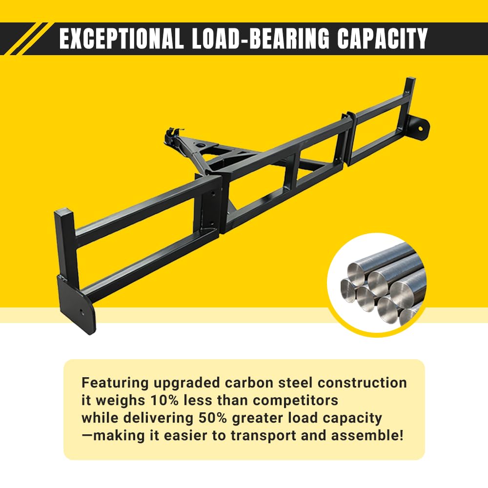 AvmrLc Upgraded Shipping Container Tow Bar Kit, New Material Shipping Container Truck Towing, Split Design for Easy Storage, Suitable for 20ft - 40ft Containers