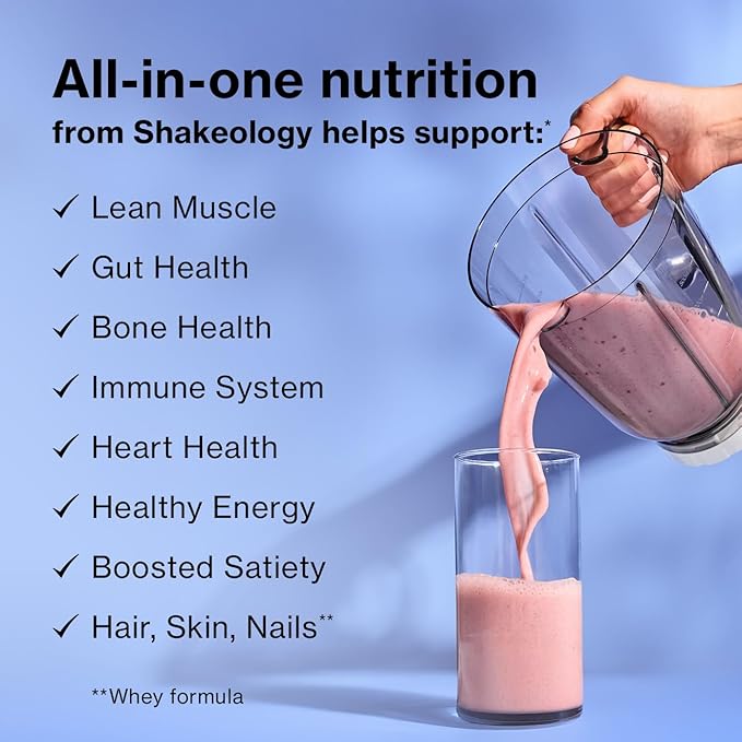 Shakeology Plant Based Protein Powder Blend ??Gluten-Free Shake with Vitamins and Minerals ??Helps Support Weight Loss, Lean Muscle, Gut Health ??Cafe Latte, 30 Servings