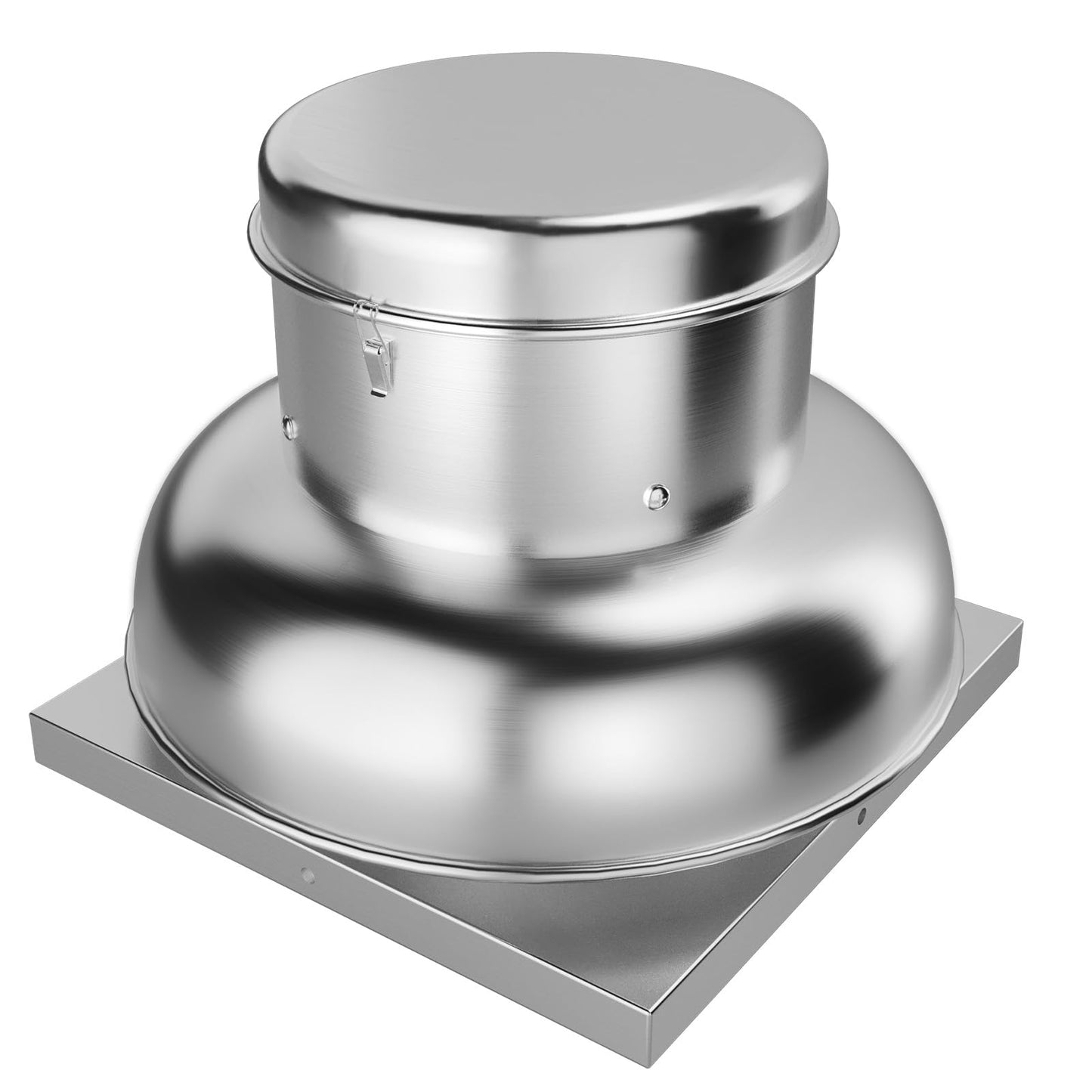 PeakPursuit 2400 CFM Upblast Roof Exhaust Fan, Direct Drive Commercial Ventilation Fan with 25" Base for Restaurant, Warehouse, and Industrial Use