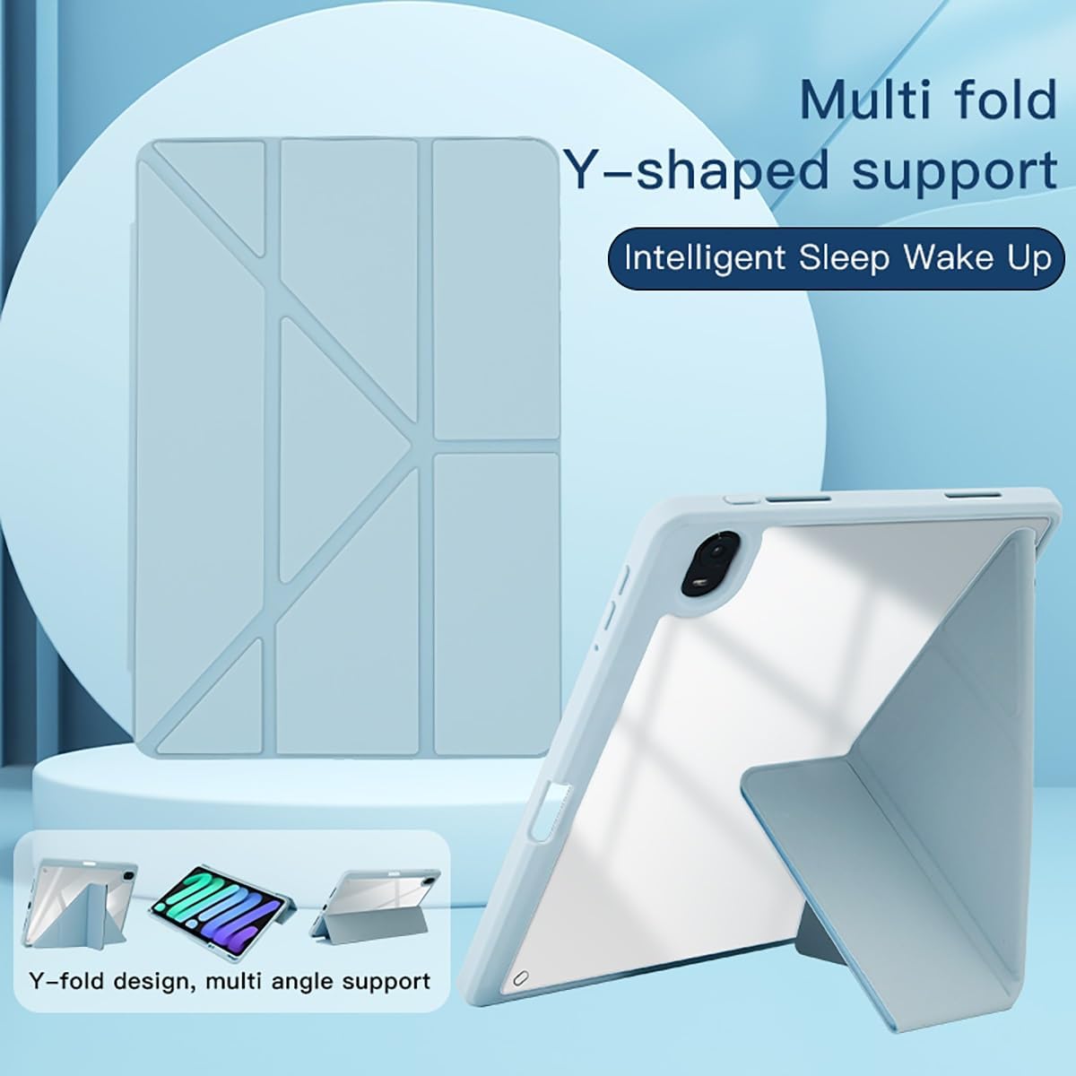 FXYJBNJKLV 11 2022 Anti-Yellowing Tablet Cover for Oppo Pad Smart Tablet Cover Case,Slim Protective Folio Shell,Could