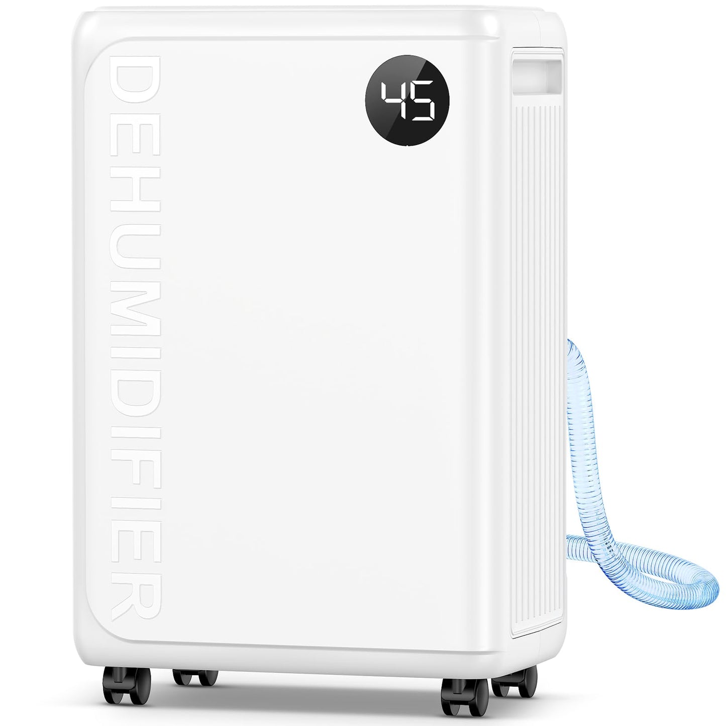 PLUSCENT 32 Pint Dehumidifier for Basement, 2500 sq.ft Dehumidifiers for Home with Drain Hose, 3 Modes, Auto Defrost, 24H Timer, Quiet Smart Humidity Control for Large Room, Bedroom, Bathroom, RV