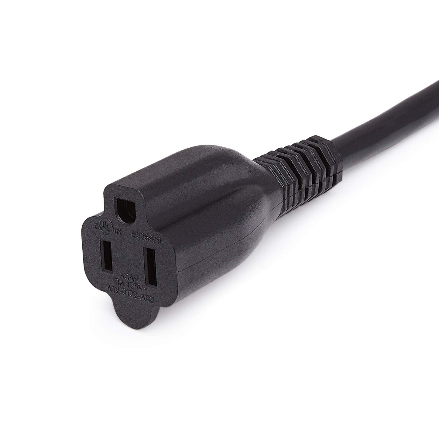 Amazon Basics 25 ft Extension Cord, 13 Amps, 125V, Multiple Outlets with LED Indicator Lights, Black (20 Count Total)