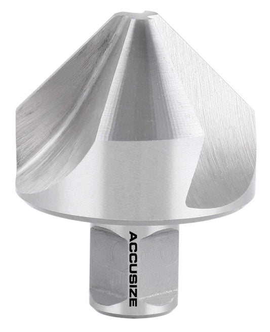 Accusize Industrial Tools 2'' Hss Countersink for Rota-Cutter, 3/4'' Weldon Shank for Magnetic Drilling Machines, 90 Deg, Ce00-0002