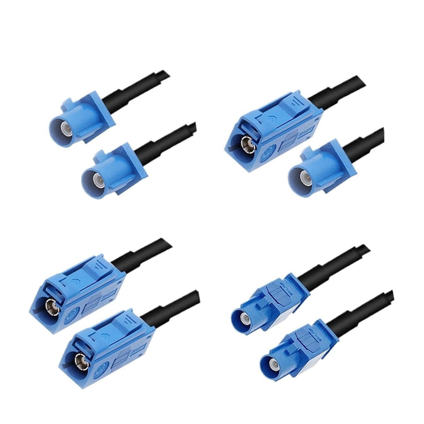 lowmountainswere RG174 M,2M) Fakra C Male/Female Cable Extension Cord Coaxial Pigtail for Car Telematics