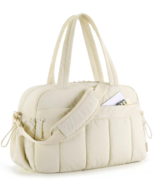 BAGSMART Gym Bag for Women, Duffle Bag for Travel with Wet Pocket, Lightweight Carry on Weekender Duffel, Water Resistant