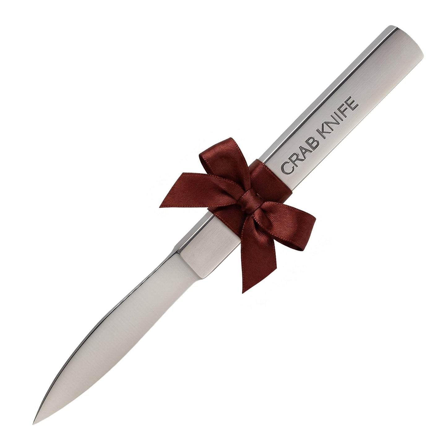 UJ Ramelson Crab Meat Shell Claw Cracker and Picker Knife, Seafood Tools and Eating Utensils, Shellfish Opener, Stainless Steel, Pointed Blade