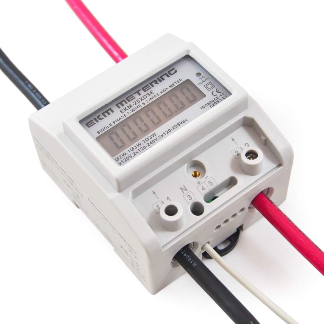 Universal Single Phase kWh Meter, 2 or 3-Wire, 120V up to 120/240V, 100A, 60Hz