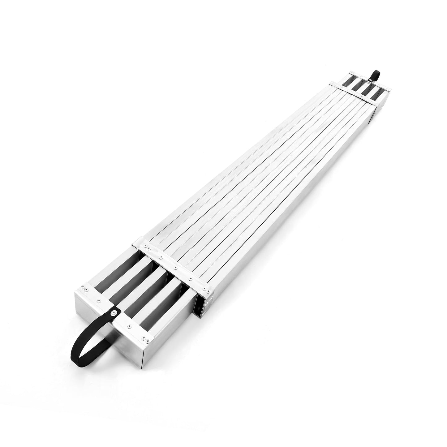 9-15 Ft Telescoping Plank, Aluminum Work Plank, 440Lbs Capacity Extension Boards, Aluminum Scaffolding Plank with Skid-Proof Platform Scaffold Ladder Accessory