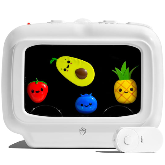 Dreams Baby Soother – Portable Baby Soother, Sound Machine & Nightlight | Gentle Motion, Calming Tropical Sounds & Remote | Clip-On for Crib, Car Seat & Nursery