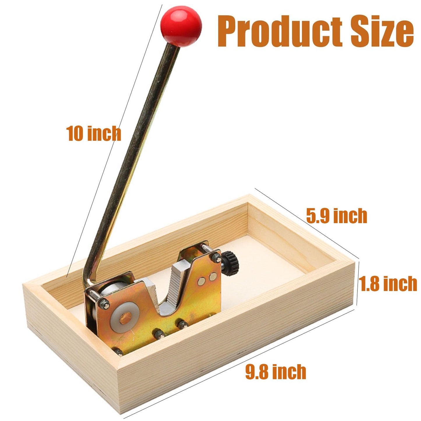 Nut Crackers for All Nuts, Heavy Duty Walnut Cracker with Wooden Base Adjustable Nut Tongs Manual Pecan Cracker for All Nuts Cracker Tool for Walnut Pecan Macadamia Hazelnuts Chestnut