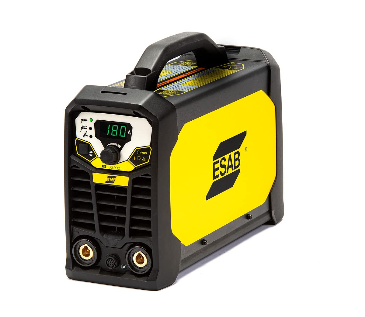 ESAB 0700500070 MINIARC Rogue ES 180i Stick Welding System, Dual Voltage Input, Adjustable Hot Start/Arc Force, Stick 6010 Mode, Power Factor Control, Electrodes up to 5/32", IP23S Designed