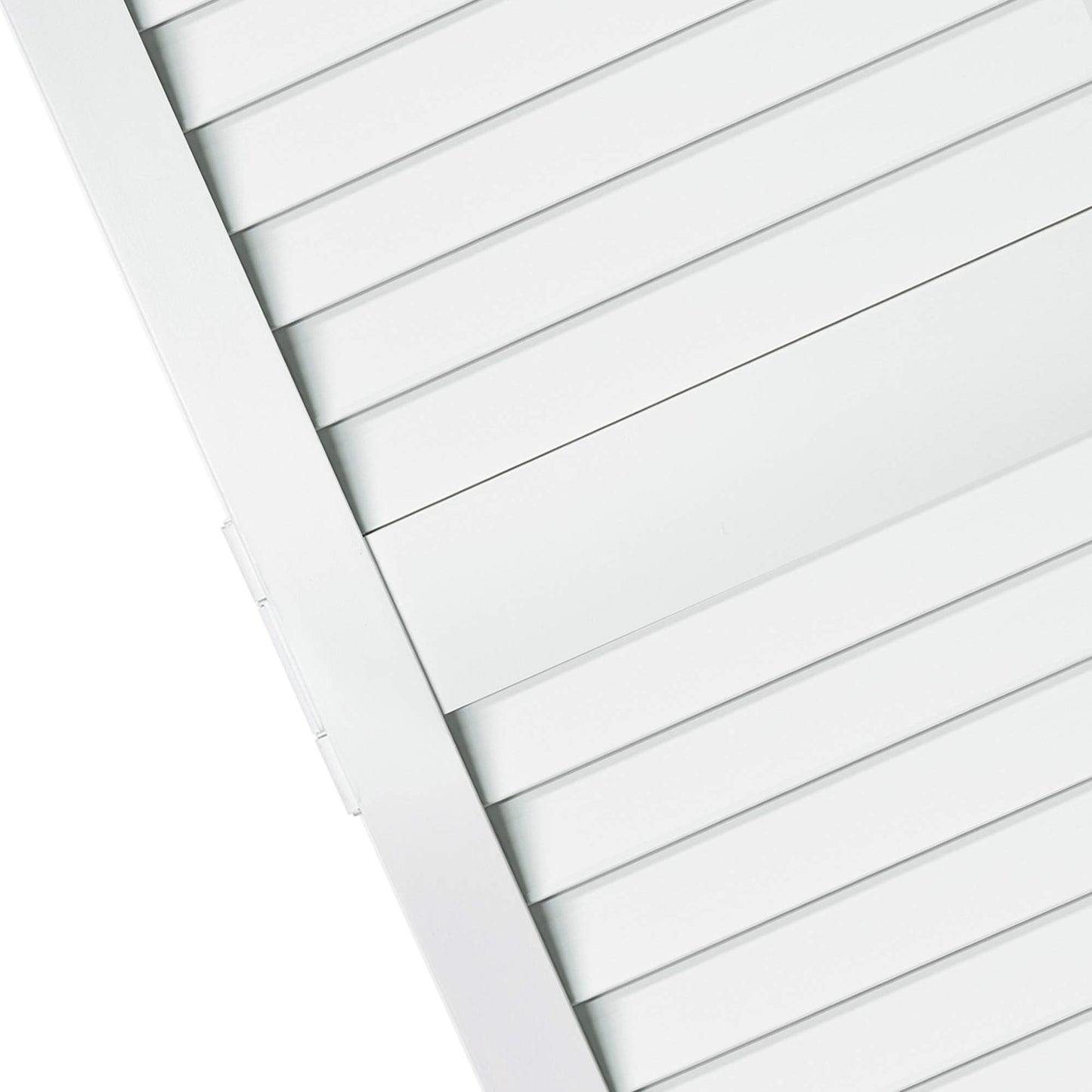 Kimberly Bay Closet Door, Bi-fold, Traditional Louver-Louver White (80x30)