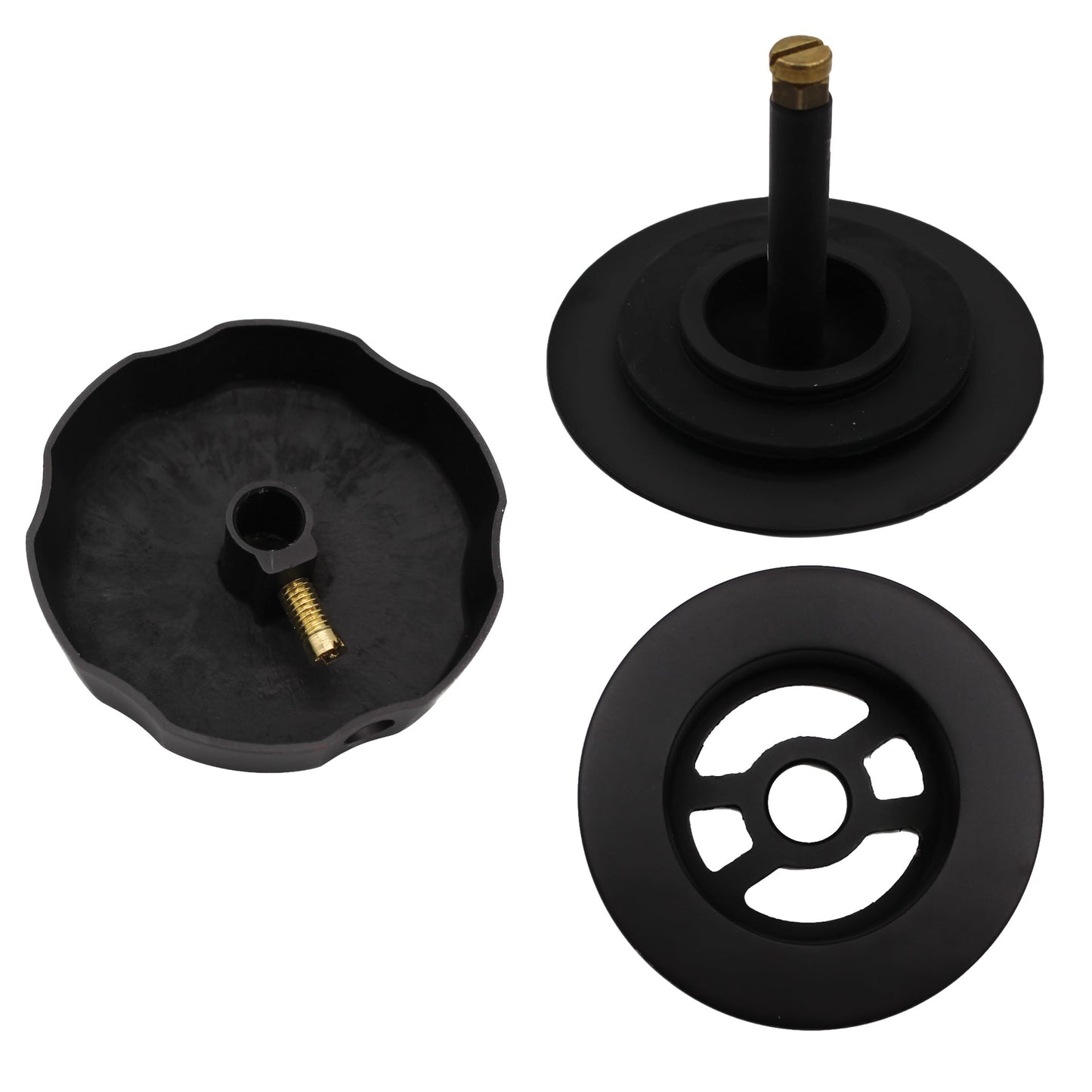 Westbrass Tubular 35 in. Cable Drive Bath Waste, Oil Rubbed Bronze, D50P35TLE-12