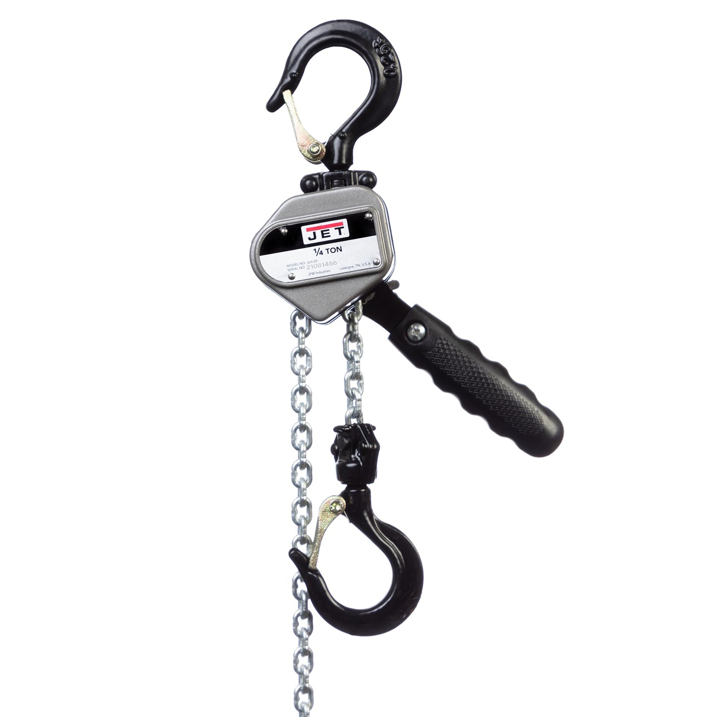JET 1/4-Ton Compact Lever Hoist, 10' Lift (JLH-25-10)