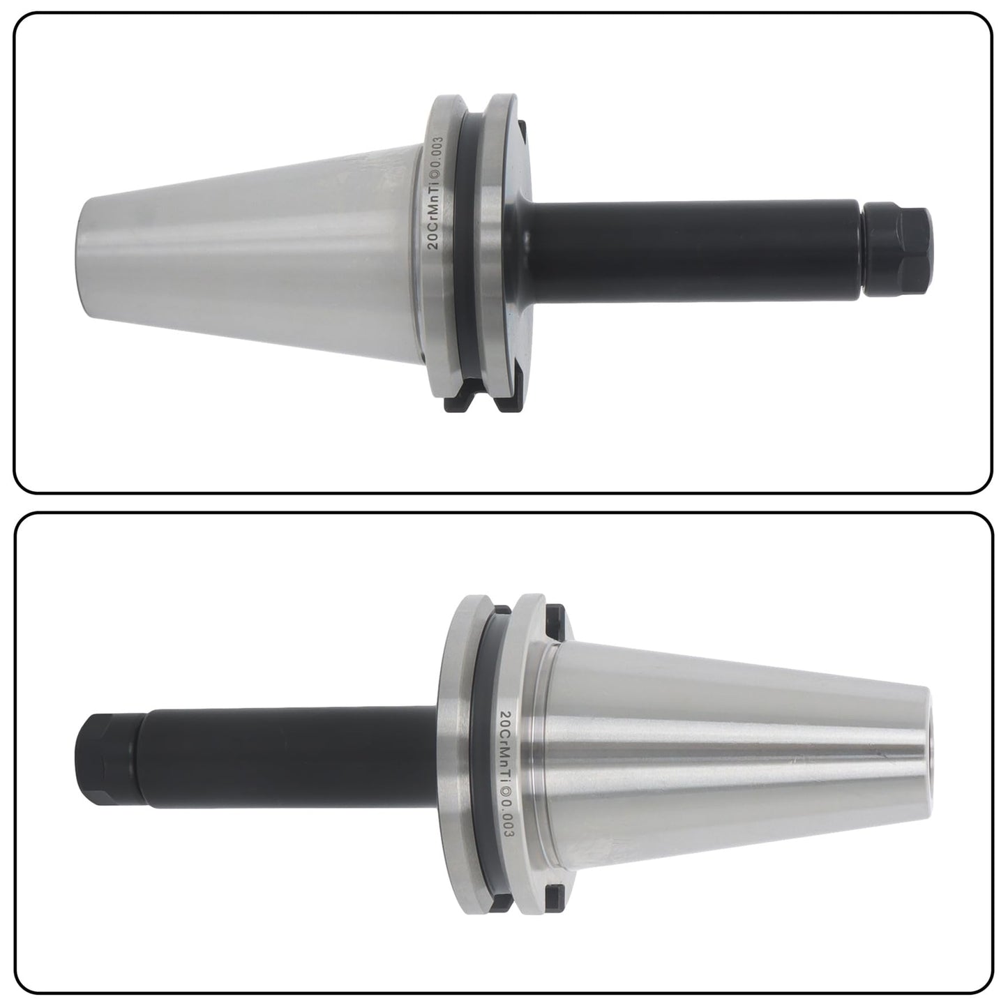 4pc CAT40 ER11 4" Collet Chuck Tool Holder Balanced G2.5 20000RPM for CNC Chucks or Brackets of Drilling Machines, Milling Machines