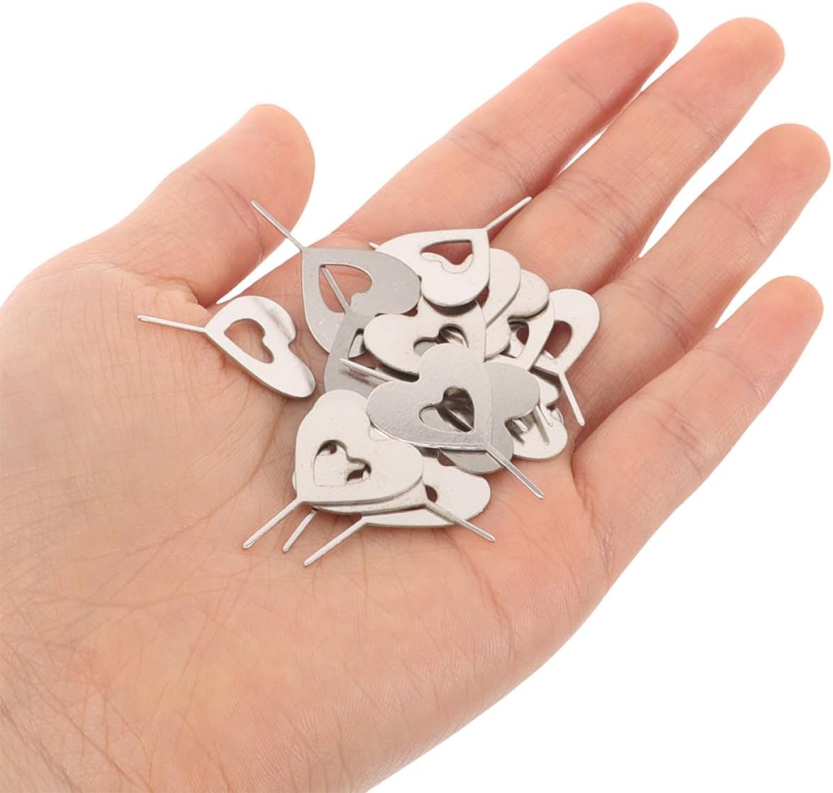 200pcs OUNONA Sim Card Ejector Pins Universal Sim Tray Removal Needles Stainless Steel Mobile Phone Card Removal Tool