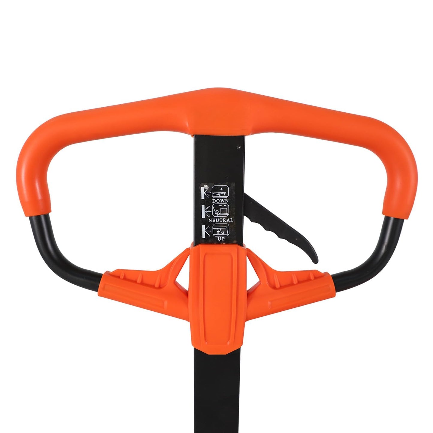 Tory Carrier Pallet Jack Hand Truck Manual Pallet Jacks 5500-Lb. Capacity 21W x 48L Forks Standard Duty, Rubber Handle, Nylon Wheels