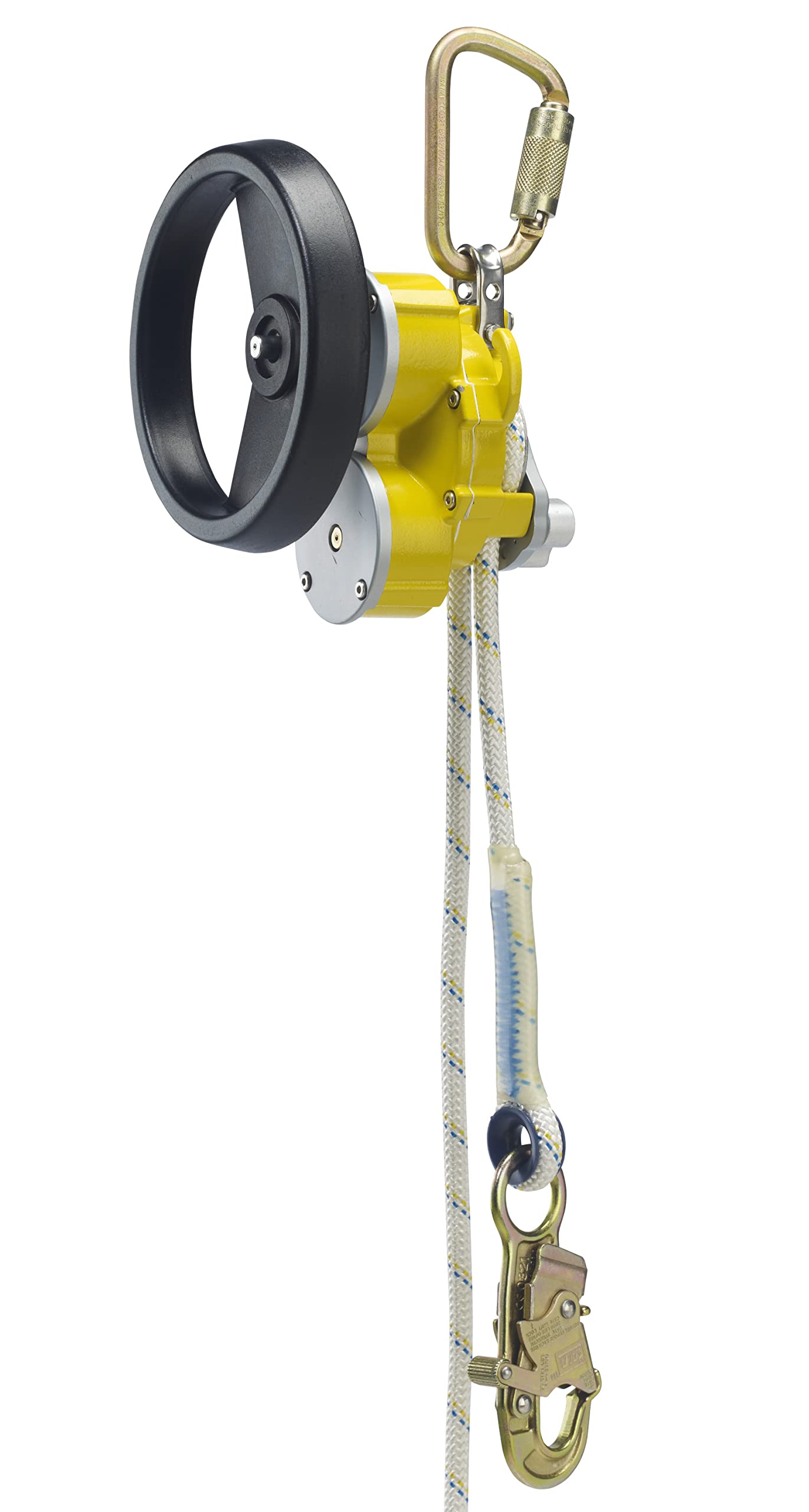 3M DBI/SALA Rollgliss 3327200 Rescue Unit, Includes 2 Carabiner, 4-Feet Anchor Sling and Rope Bag, 200-Feet