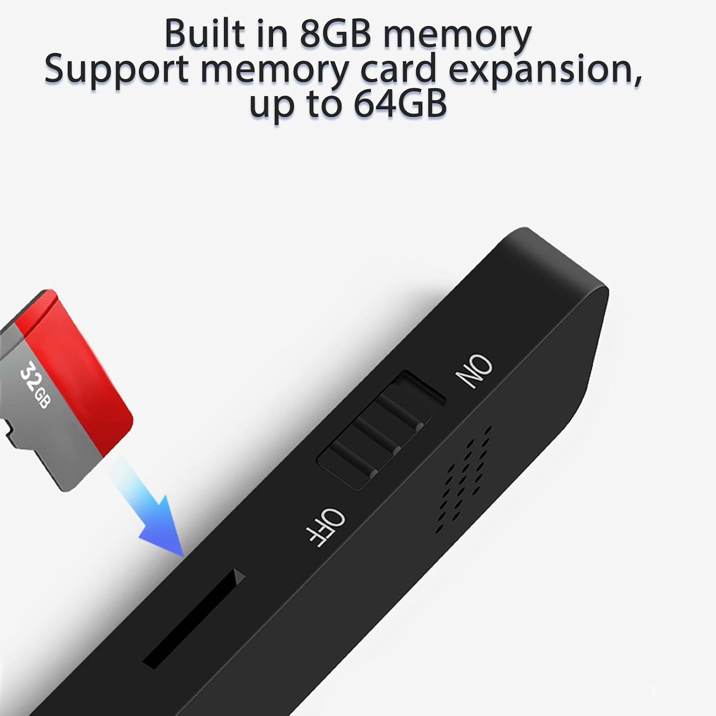 Denash MP3 8GB 64GB MP3 Player, Built-in HiFi Lossless Sound Music Player with Expandable Memory & USB Flash Drive