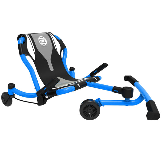 EzyRoller Spinner X Ride On Toy for Kids, Ages 4-12, Up to 154 lbs - Blue