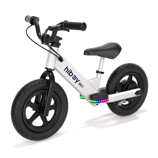 Hiboy BK1 Electric Balance Bike for Kids, 12 Inch Tires, 150W Peak Motor, Adjustable Seat, 21.6V/2.6Ah Battery, Electric Bike for Kids Ages 3-5