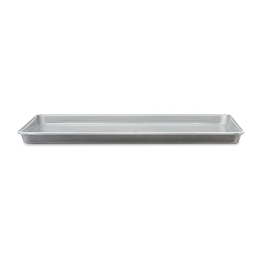 Amazon Basics Ceramic Nonstick Baking Sheets & Cooling Rack Set, Dishwasher Safe, Oven Safe, Half Sheet Size, Gray, 2-Pack