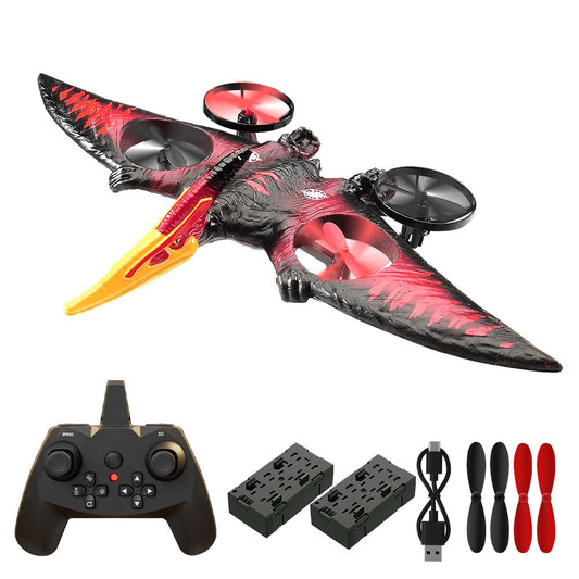 jaming Pterodactyl Drone Dragon Toys Rc Airplane for Kids and Adults Easy to Flying Dinosaur Toys Remote Controlled Aircraft for Beginners Hobby RC Plane Toys Birthday Gifts for Boys 8-12