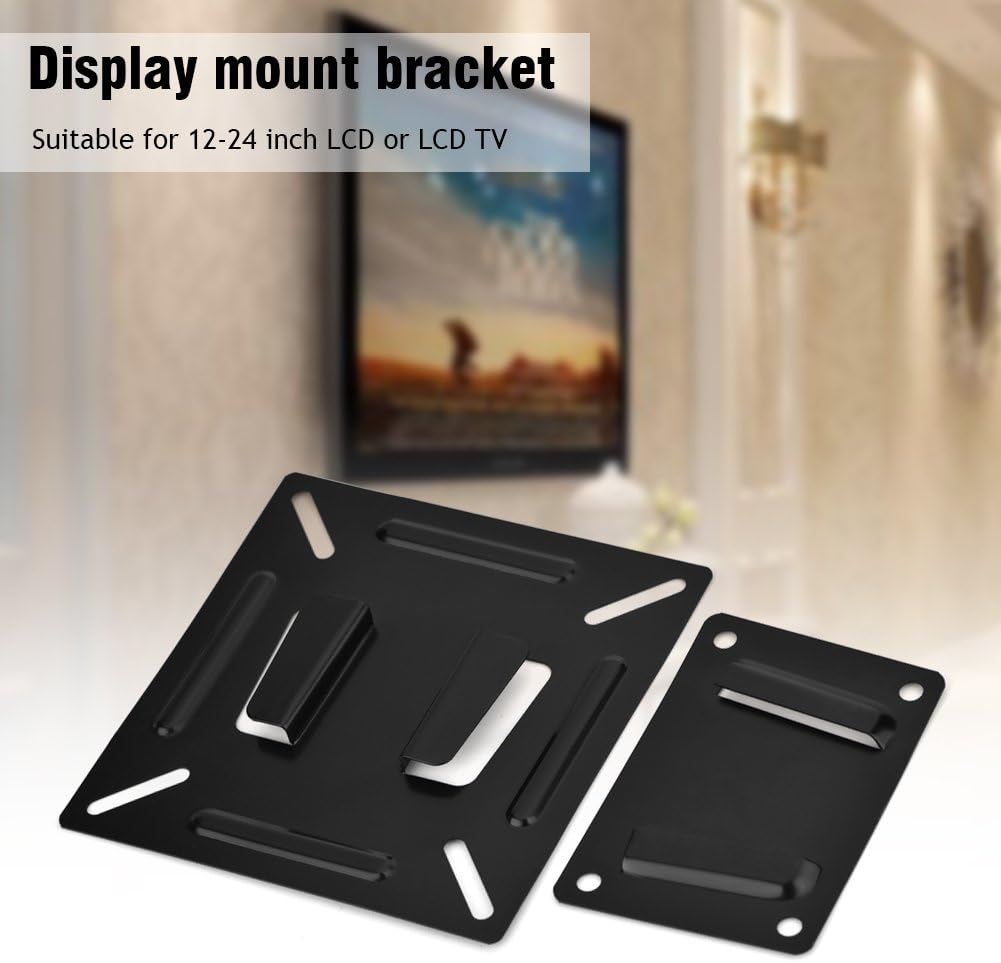 Focket 12-24 Inch Monitor Bracket,Wall-Mounted Stand Monitor Bracket Holder Save Space and of Visual Effects for LCD