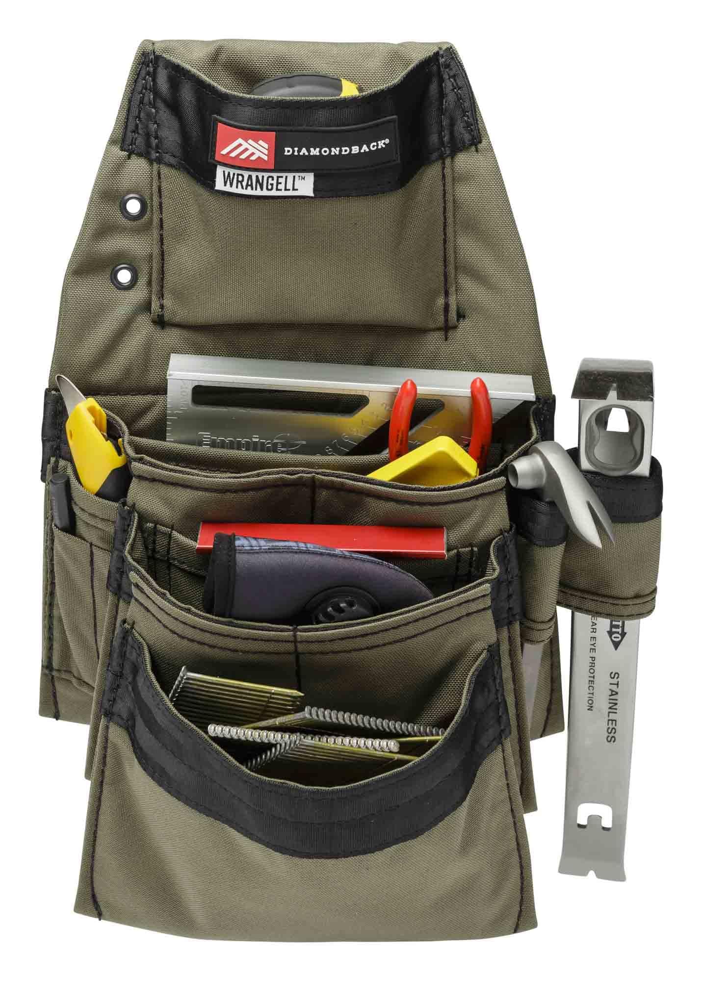 The Diamondback Wrangell 2.0 Tool Pouch (Ranger Green - Left Side)