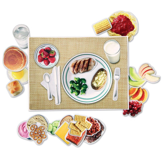 Learning Resources Magnetic Healthy Foods - Play Kitchen Accessories Magnets, Toddler Grocery List Market Pretend Play, Sorting Fruits Vegetables Toys, Fine Motor Skills, Gifts for Boys and Girls
