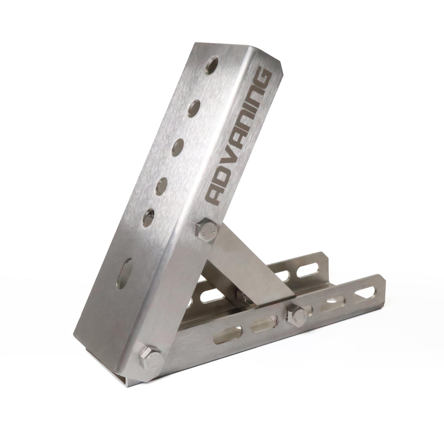 ADVANING Universal Roof Mount Bracket for Retractable Awnings, Premium Quality 3mm Gauge Brushed Stainless Steel, ZAW-RM-BRK