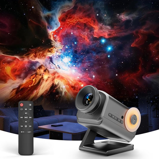 Rossetta 3D Projector, 60 Themes HD 3D Galaxy Projector with Bluetooth Speaker & Remote, 1H/2H Timer, Night Light for Bedroom, Home Decor, Party, Birthday & Christmas Gifts for Adults, Girls, Boys