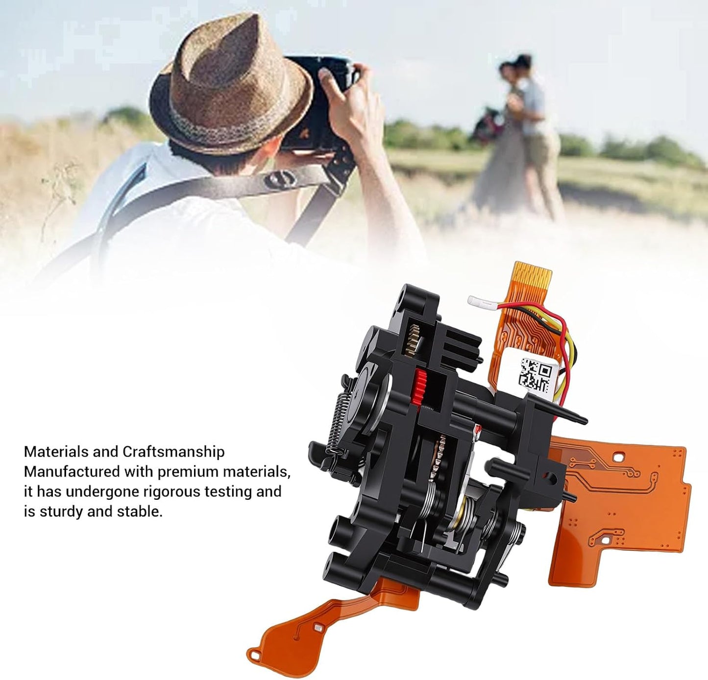 D7000 Fabater Aperture Control Assembly Repair Part for Camera, Replacing A Broken or Malfunctioning Aperture Component